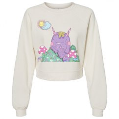 Women's Raglan Pullover Fleece