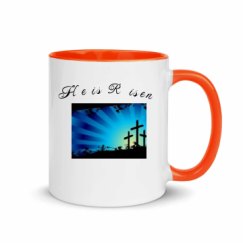 11oz Ceramic Mug with Color Inside