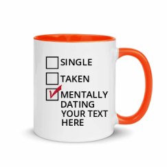 11oz Ceramic Mug with Color Inside