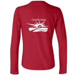 Ladies Relaxed Fit Basic Long Sleeve Tee