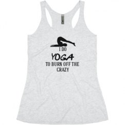 Ladies Slim Fit Super Soft Racerback Triblend Tank