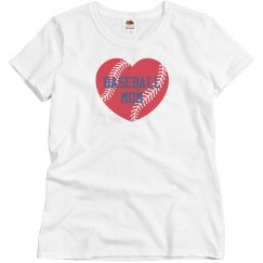 baseball mom tee