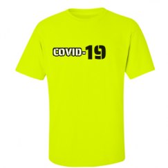 Unisex Ultra Cotton Safety Neon Crewneck Tee