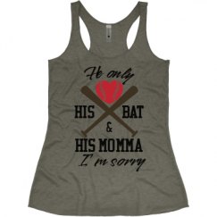 Ladies Slim Fit Super Soft Racerback Triblend Tank