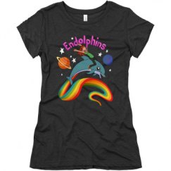 Ladies Slim Fit Super Soft Triblend Tee