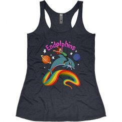 Ladies Slim Fit Super Soft Racerback Triblend Tank