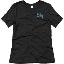 Ladies Relaxed Fit Super Soft Triblend Tee