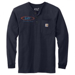 Unisex Carhartt Long Sleeve Henley Tee