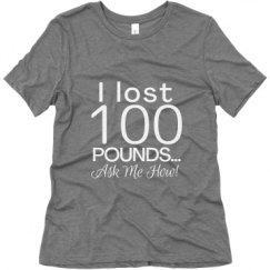 Ladies Relaxed Fit Super Soft Triblend Tee