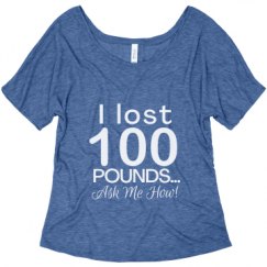 Ladies Flowy Slouchy Tee