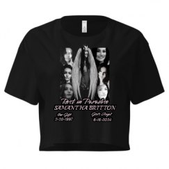 Ladies Festival Cali Crop Top Tee