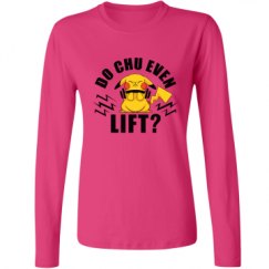 Ladies Relaxed Fit Basic Long Sleeve Tee