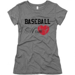 Ladies Slim Fit Super Soft Triblend Tee