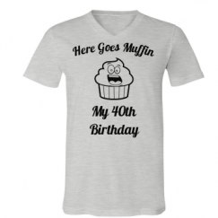 Unisex V-Neck Jersey Tee