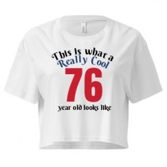 Ladies Festival Cali Crop Top Tee