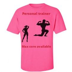 Unisex Ultra Cotton Safety Neon Crewneck Tee