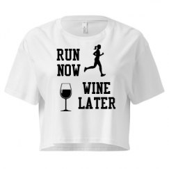 Ladies Festival Cali Crop Top Tee