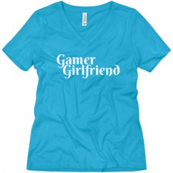 Ladies Relaxed Fit V-Neck Tee