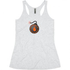 Ladies Slim Fit Super Soft Racerback Triblend Tank