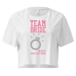 Ladies Festival Cali Crop Top Tee