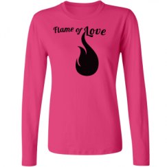 Ladies Relaxed Fit Basic Long Sleeve Tee