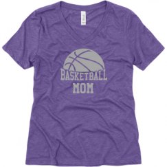 Ladies Relaxed Fit Super Soft Triblend V-Neck Tee