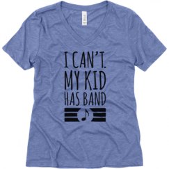 Ladies Relaxed Fit Super Soft Triblend V-Neck Tee