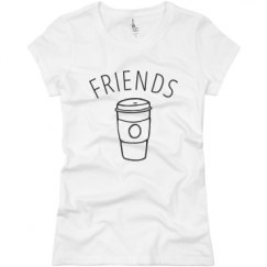 Ladies Slim Fit Basic Promo Jersey Tee