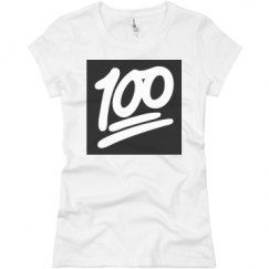 Ladies Slim Fit Basic Promo Jersey Tee