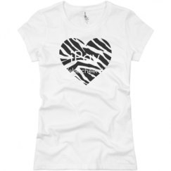 Ladies Slim Fit Basic Promo Jersey Tee