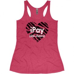 Ladies Slim Fit Super Soft Racerback Triblend Tank
