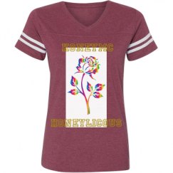 Ladies Relaxed Fit Vintage Sports Tee