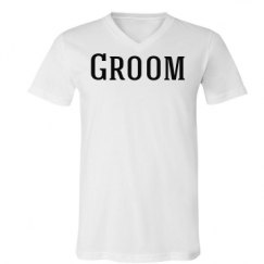 Unisex V-Neck Jersey Tee