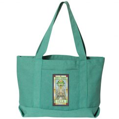 Villa COTTON CANVAS PIGMENT-DYED BOAT TOTE BAG