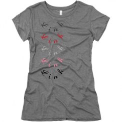 Ladies Slim Fit Super Soft Triblend Tee