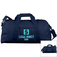 LMG DUFFEL BAG-LGHT BLUE ON BLUE