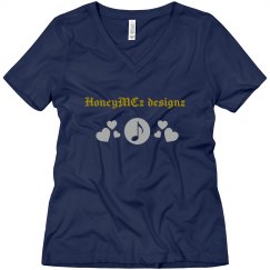 Honeymcz music notes tee