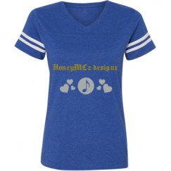 Ladies Relaxed Fit Vintage Sports Tee