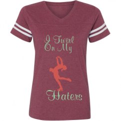 Ladies Relaxed Fit Vintage Sports Tee