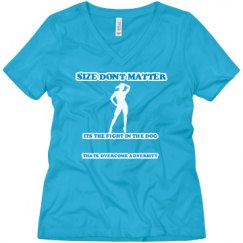 Ladies Relaxed Fit V-Neck Tee