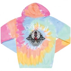 Unisex Tie-Dye Fleece Hoodie