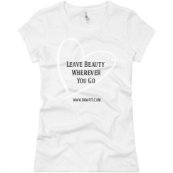 Ladies Slim Fit Basic Promo Jersey Tee