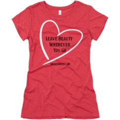 Ladies Slim Fit Super Soft Triblend Tee