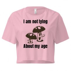 Ladies Festival Cali Crop Top Tee