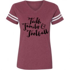 Ladies Relaxed Fit Vintage Sports Tee