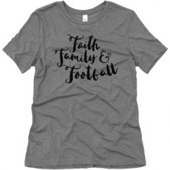 Ladies Relaxed Fit Super Soft Triblend Tee