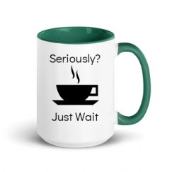 15oz Ceramic Mug with Color Inside