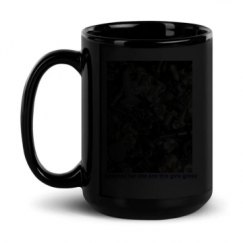 15oz Black Glossy Mug