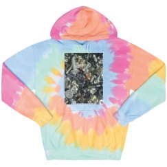 Unisex Tie-Dye Fleece Hoodie
