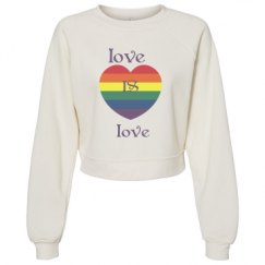 Women's Raglan Pullover Fleece